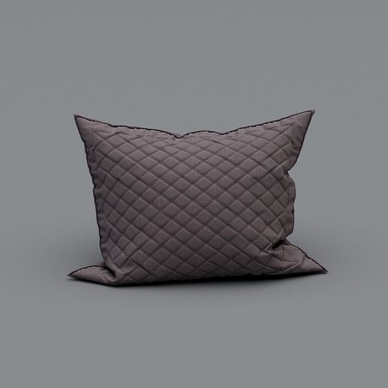 Unique Low-Polygon Pillow 3D Model