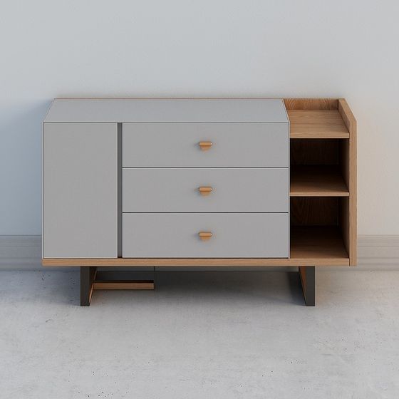 Urban Corner Cabinet 3D model