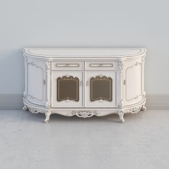 Royal Buffet Cabinet 3D model