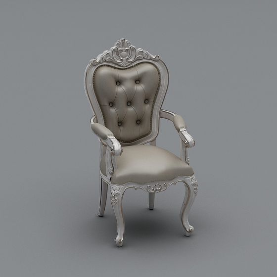 Royal Throne Chair 3D model