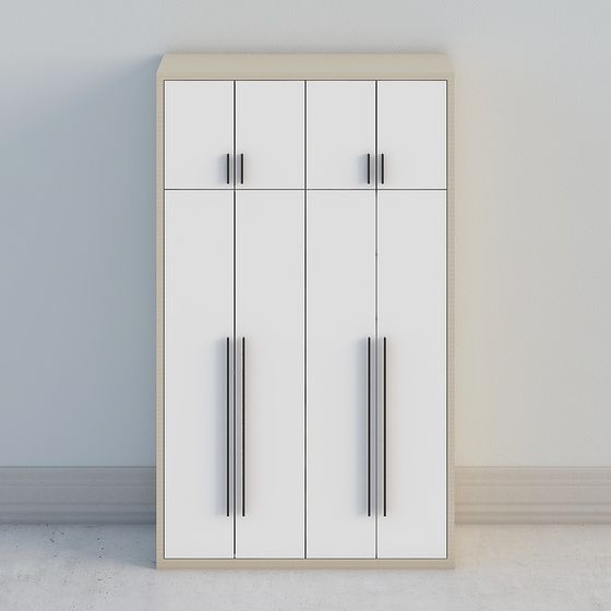 Шкаф посередине комнаты