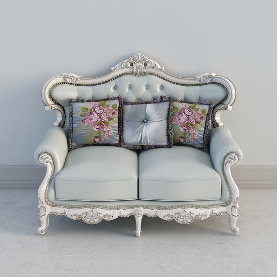 Royal Elegance Sofa 3D model