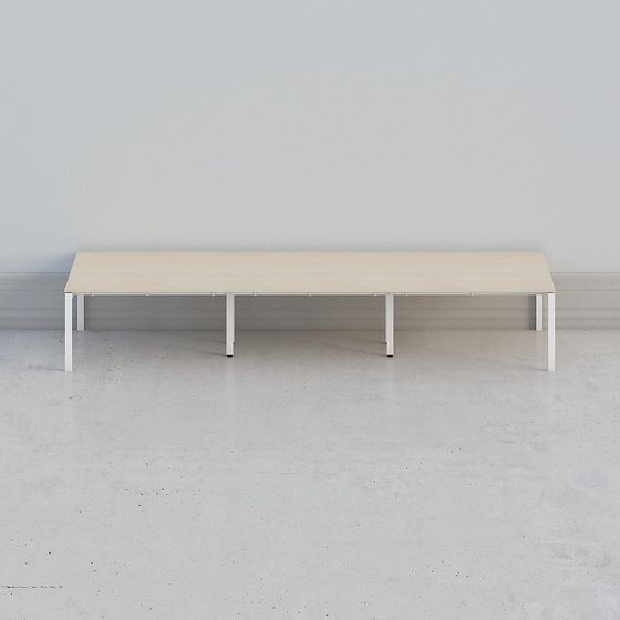 City Bench 3D model for Modern Interiors