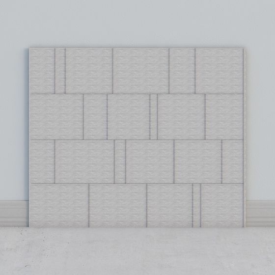 Qingpu Xuxu-5 건물의 전면 홀 벽