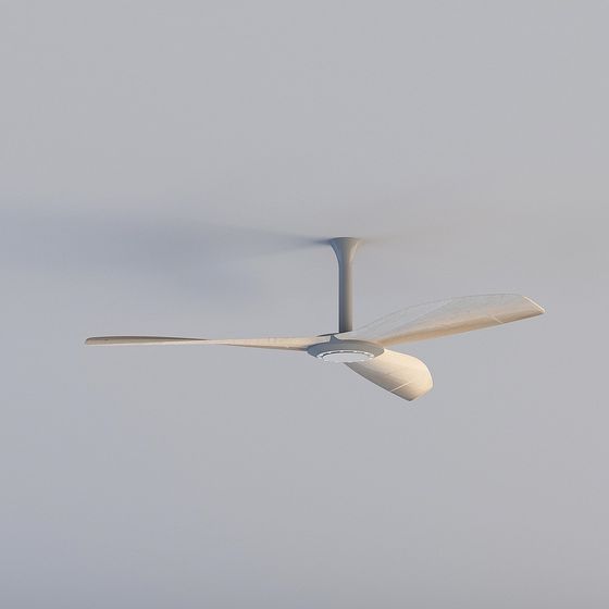 Stylish Ceiling Fan 3D model for Modern Interiors