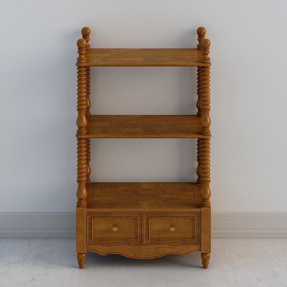 Libreria espositiva in stile americano Yunguang 8801 800 x 450 x 1355mm