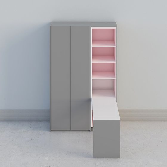 Urban Storage Cabinet 3D model