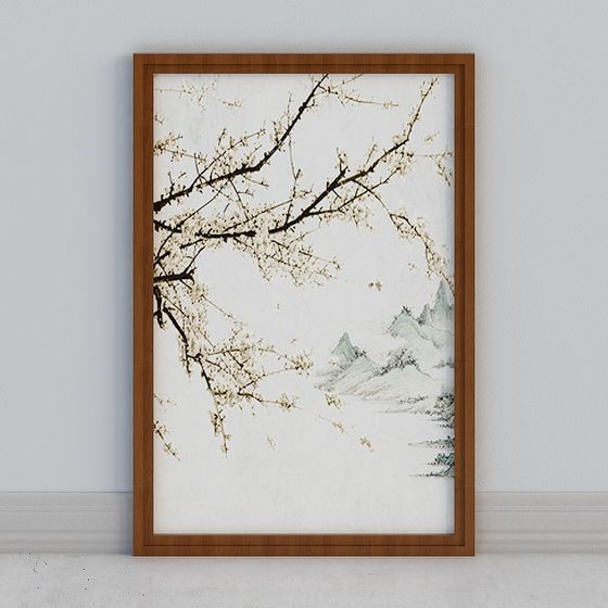 Snowy Plum Blossom 3D model