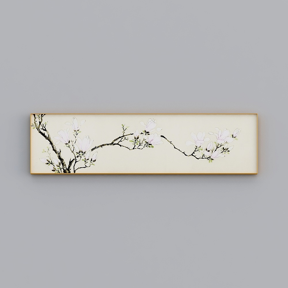 Gemmage - -CP-5306-Plant Floral Decorative Painting