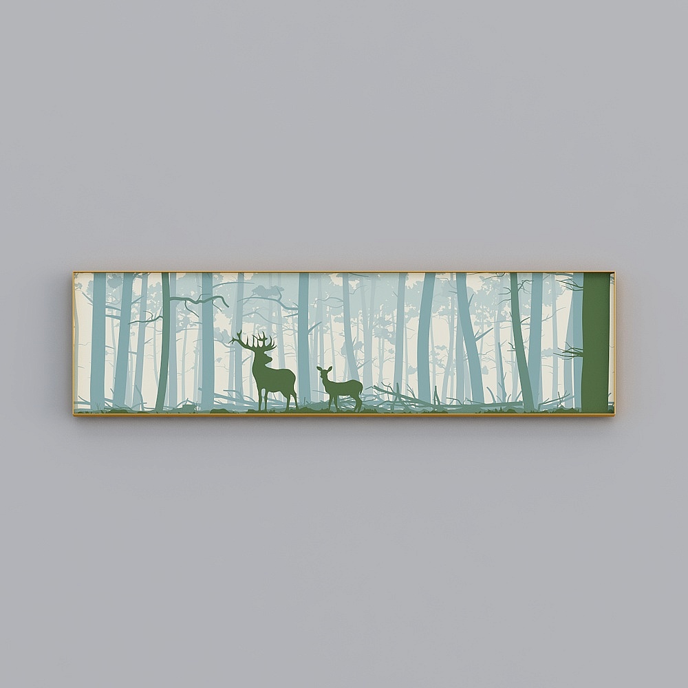 Gomech-American-HCP-5319-Animal Pattern Decorative Painting