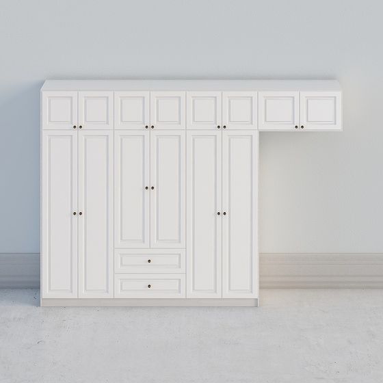 Urban Closet 3D Model for Modern Interiors