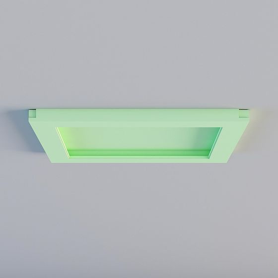 Glowing Edge 3D Model for Creative Projects