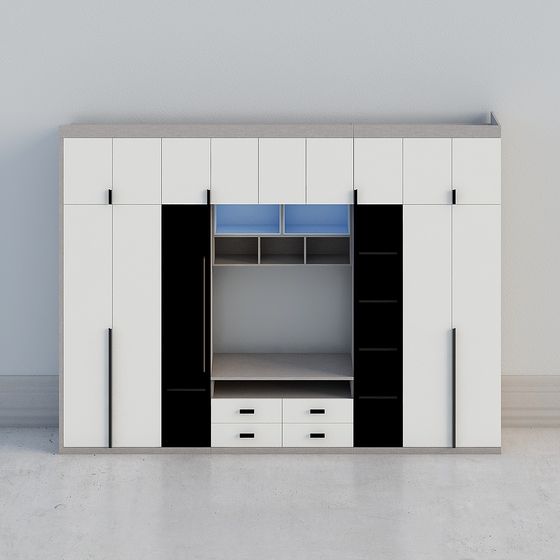 Urban Storage Cabinet 3D model