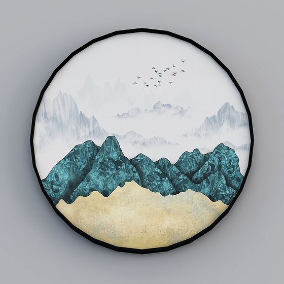 Dreamlike Cloud Mountain 3D model