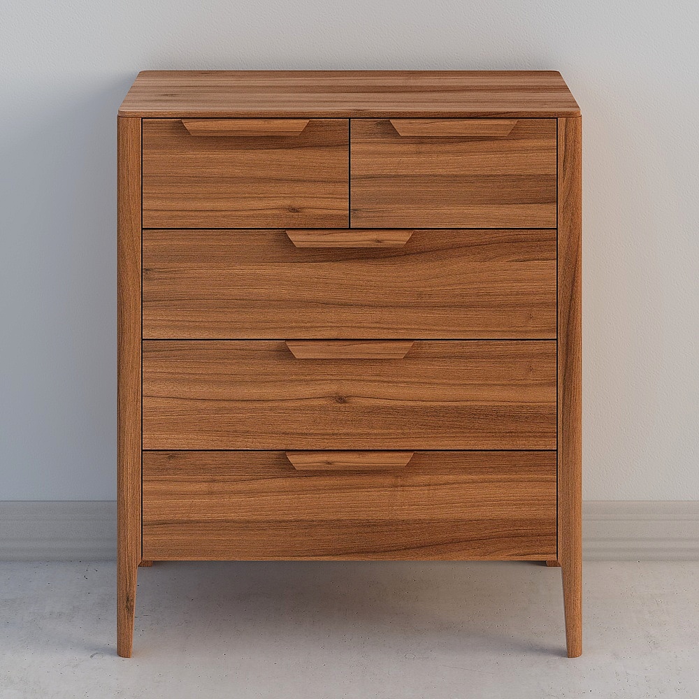Mid-Century Modern Dresser 3D model