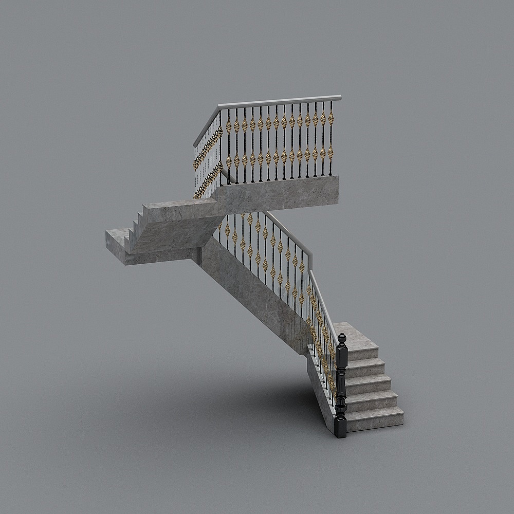 Castle gray staircase aafffff