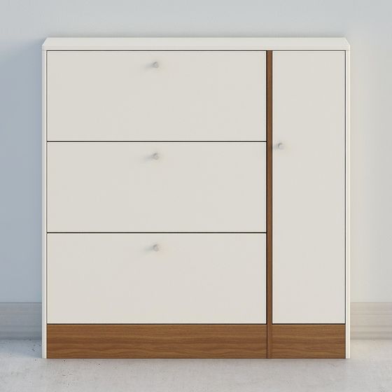 Urban Corner Storage Cabinet 3D model
