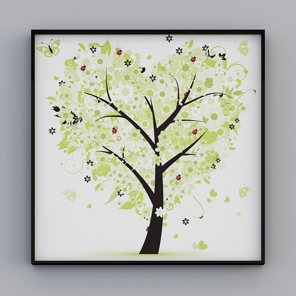 Gemmage-European-M-5181-Plant Flower Decoration Painting