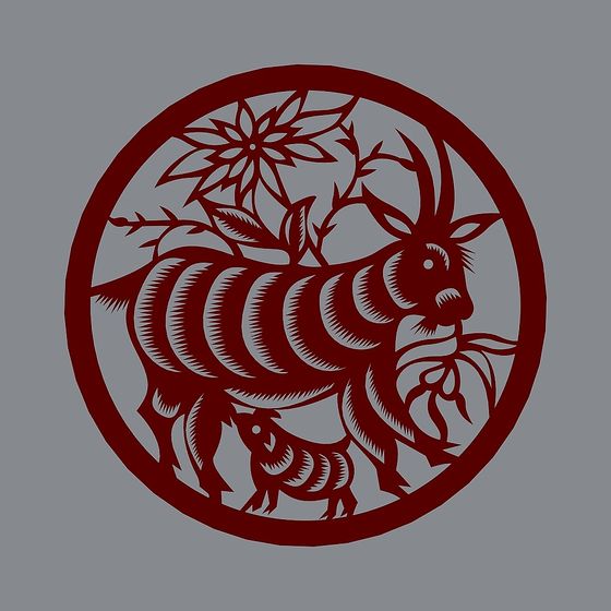 Forest Spirit 3D Model - Elegant Deer and Fawn