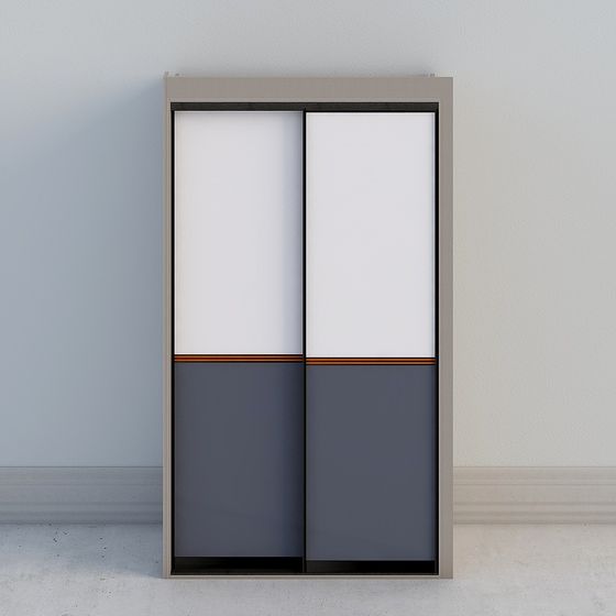 Stylish Sliding Door 3D model