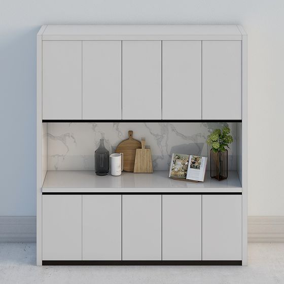 Urban Storage Cabinet 3D model for Modern Spaces