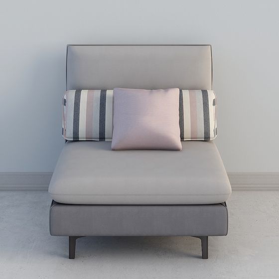 Urban Comfort Chaise Lounge 3D model