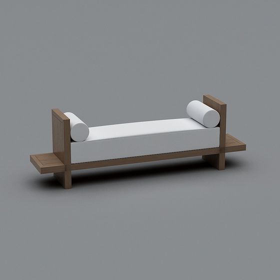 Minimalist Daybed 3D model