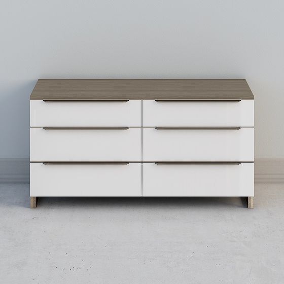 City Window Nightstand 3D model