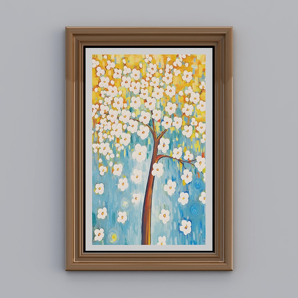 Gemec-European-YF-3687 - Animal and Plant Decorative Paintings