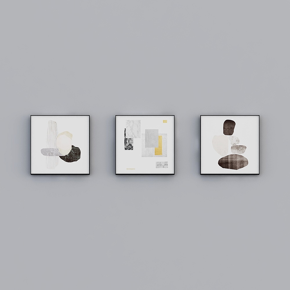 Germage - 簡約現代 - NX-6806-6807-6808 - 抽象圖