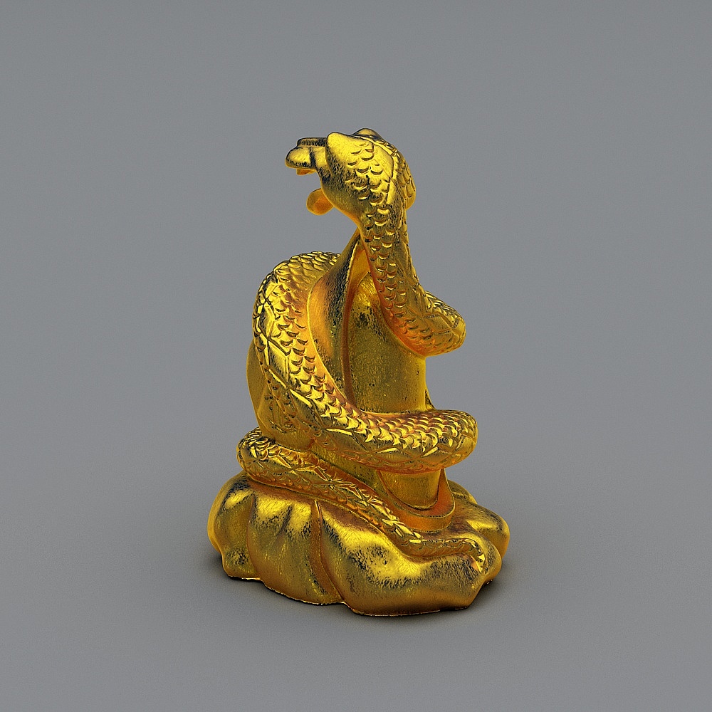 Zodiac Ornament - Snake 2