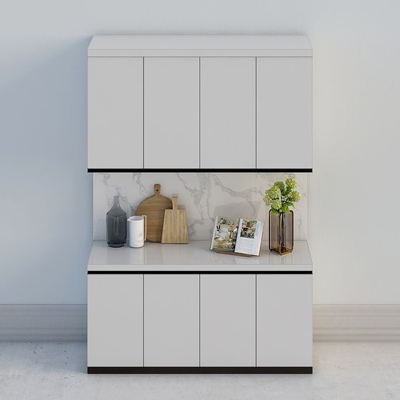 Urban Storage Cabinet 3D model for Modern Interiors