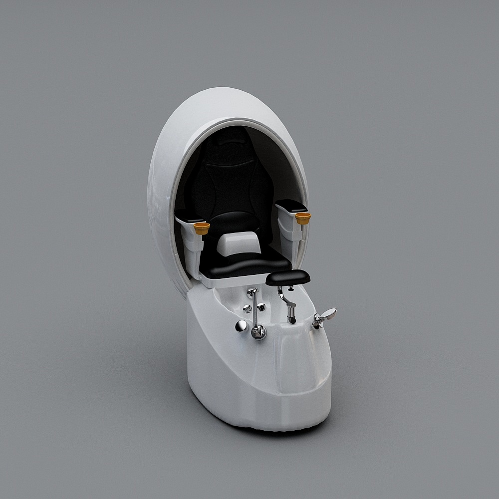 Futuristic Capsule 3D model for Creative Projects