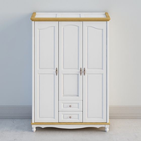 Classic Wardrobe 3D model