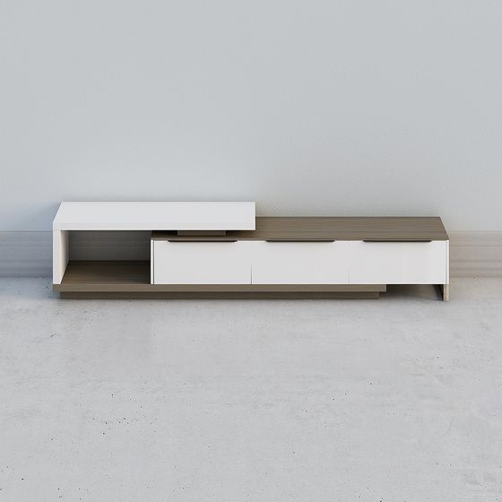 Modern Minimalist TV Cabinet 3D model