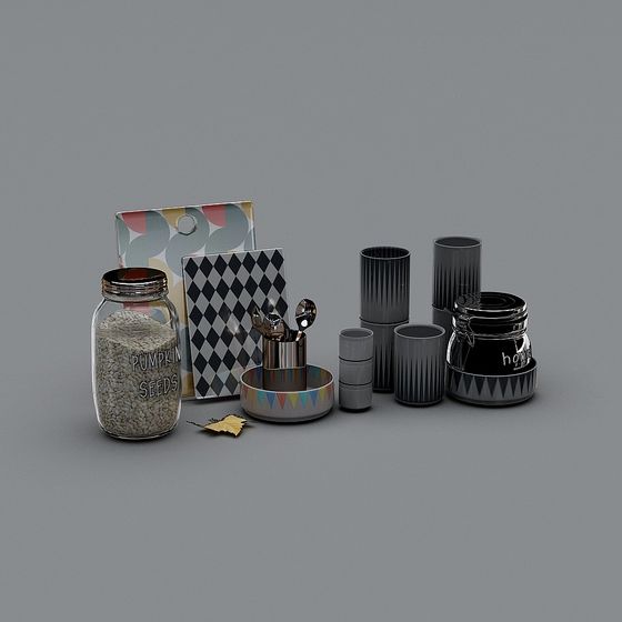 Urban Homewares Low Poly 3D model