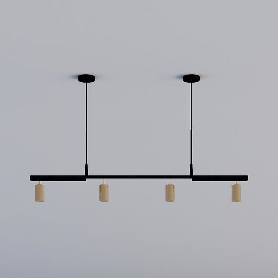 Linear Light Fixture 3D model