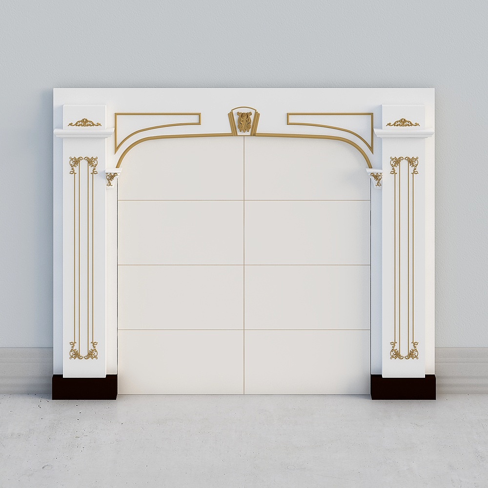 French background wall