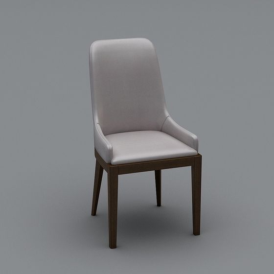 Elegant Armchair 3D Model for Modern Spaces