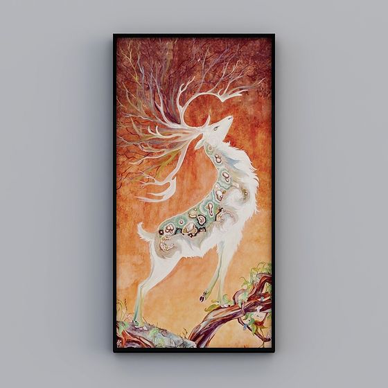 Mystical Forest Spirit 3D model