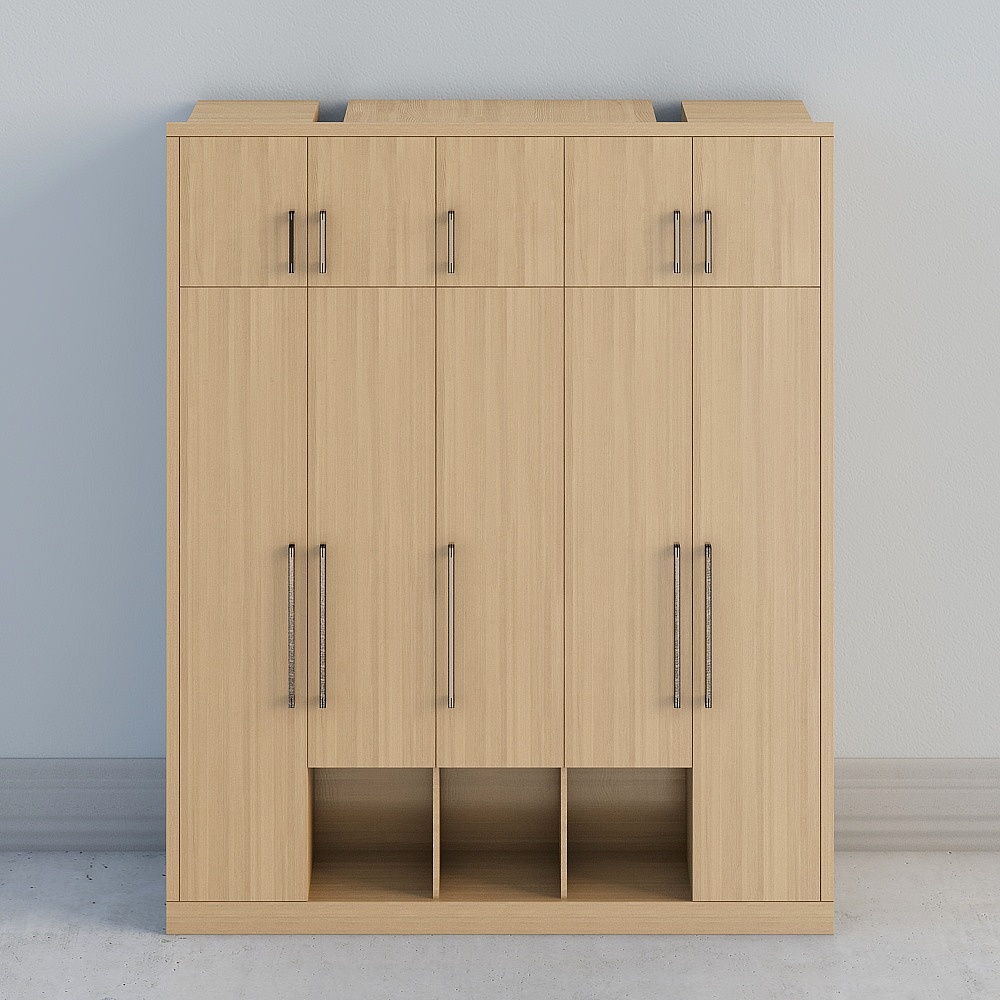 Stylish and Functional Storage Cabinet 3D model
