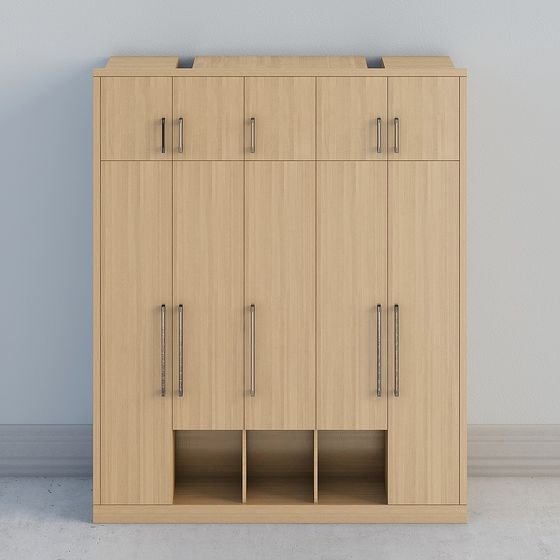 Modern Storage Cabinet 3D model for Stylish Interiors