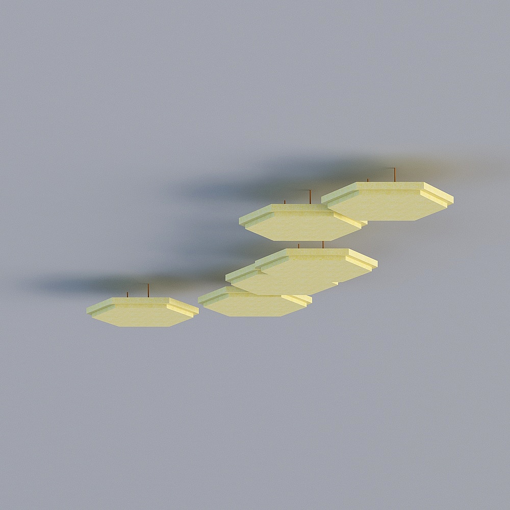 Geometric Low Polygon 3D Model for Modern Aesthetics