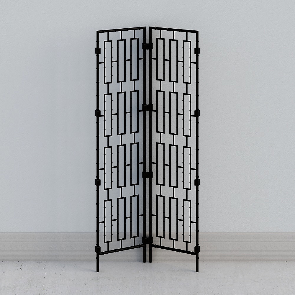 Urban Bamboo Screen 3D model
