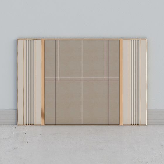 Urban Panel 3D model for Contemporary Spaces