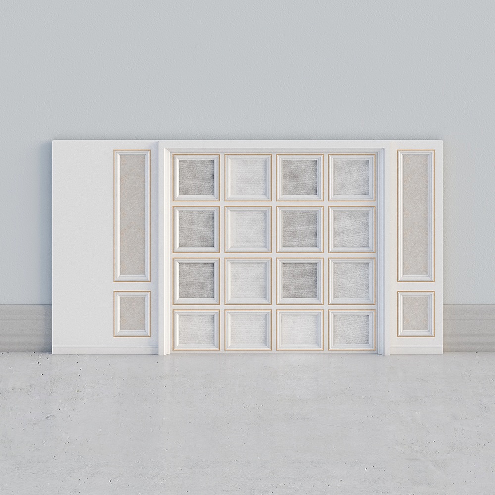 Mur de fond de chambre principale