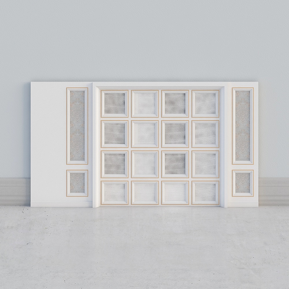 Mur de fond de chambre principale