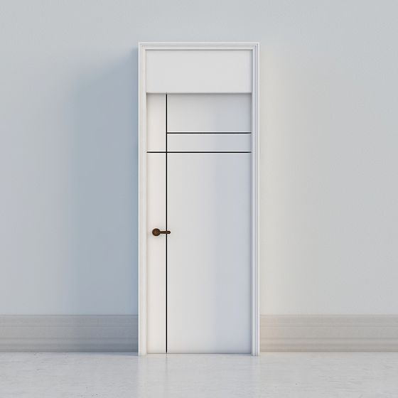 Minimalist Door 3D model