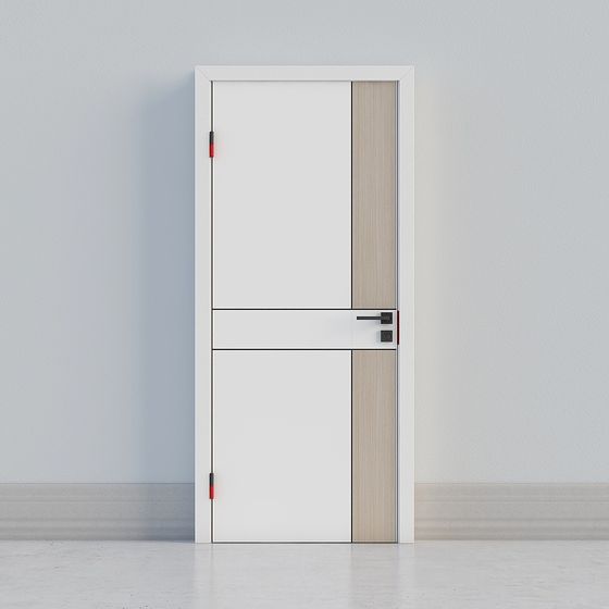 Minimalist Door 3D model for Modern Spaces
