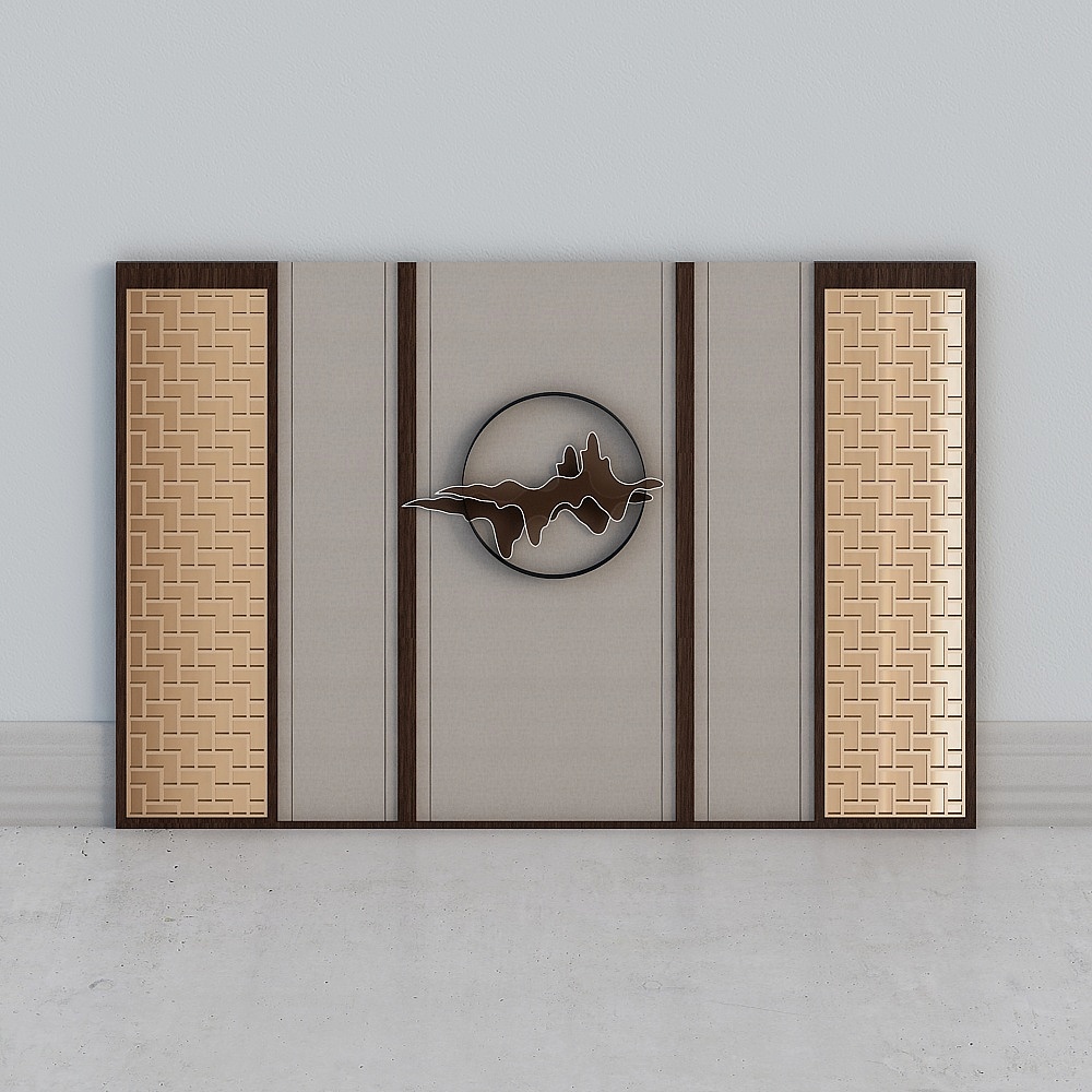 Sofa wall background wall